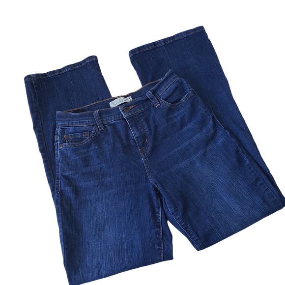 Levis Women 512 Y2K Womens Jeans Sz 8 S/C Preppy Perfectly Slimming Boot Cut - Picture 2 of 10